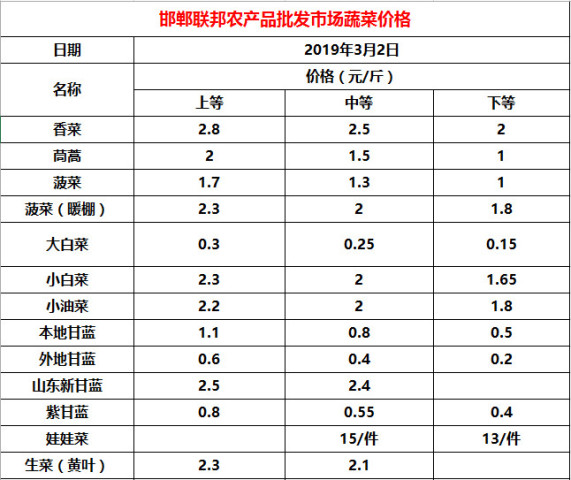 永年蔬菜今天最新价格,永年蔬菜今日最新价格概览