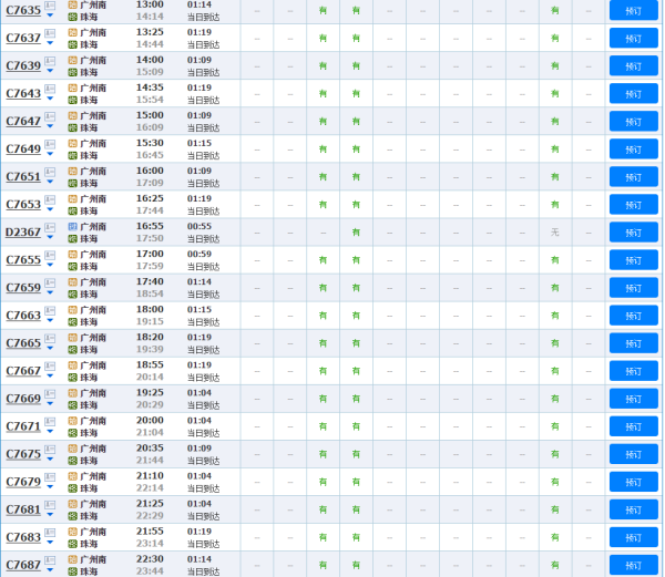 11月2日广珠城轨最新时刻表大全，掌握你的出行时刻