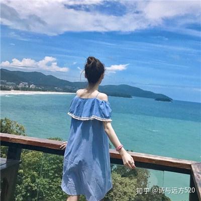 往年11月17日女生蓝色海边头像潮流解析与深度探索