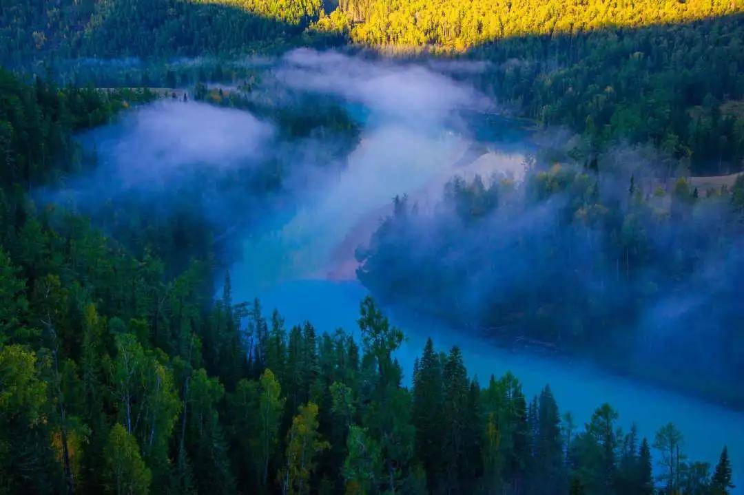 喀纳斯实时景色深度解析，自然之魅的魅力展现