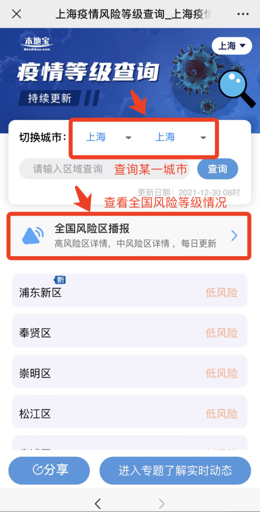 数据驱动下的城市健康防护与智能决策，疫情实时城市查询系统