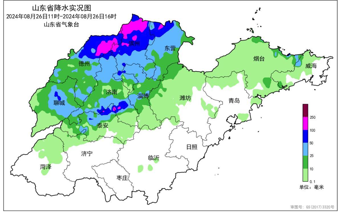 无棣实时降雨深度分析与情况概述