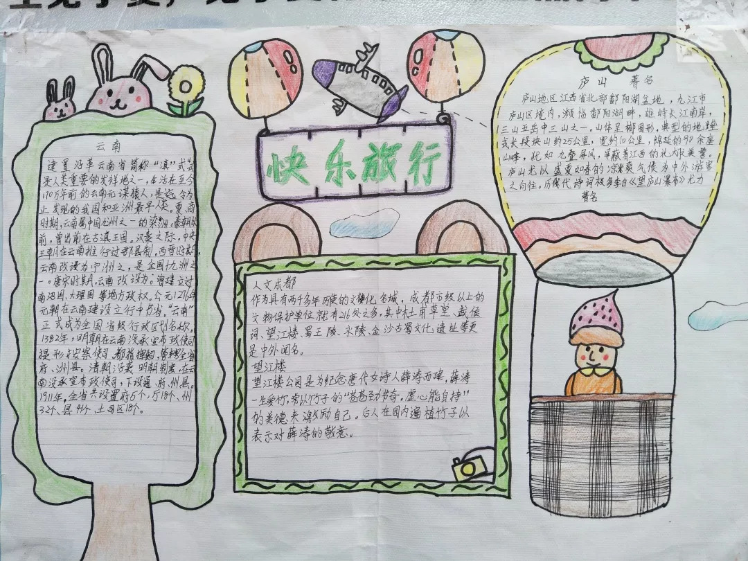 放手课堂高效：放课手抄报 