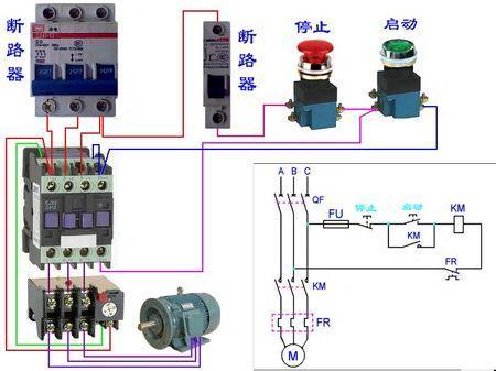 不断电交流接触器接法：交流接触器断不开啥原因 