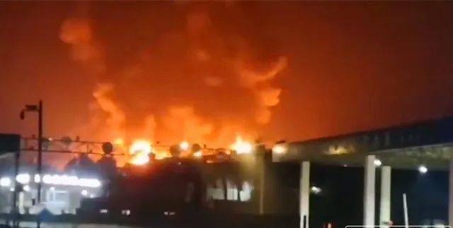 沈阳一厂突发大火：沈阳大火2019 